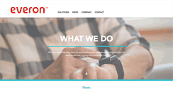 Desktop Screenshot of everon.net